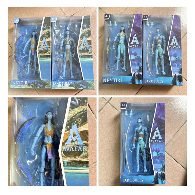 Avatar Jake Sully Neytiri Action Figure Colonel Miles Quaritch