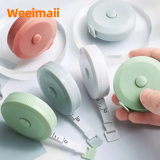 Soft Tape Measure Retractable Dual Sided Sewing Craft Cloth Measuring Tape  For Body