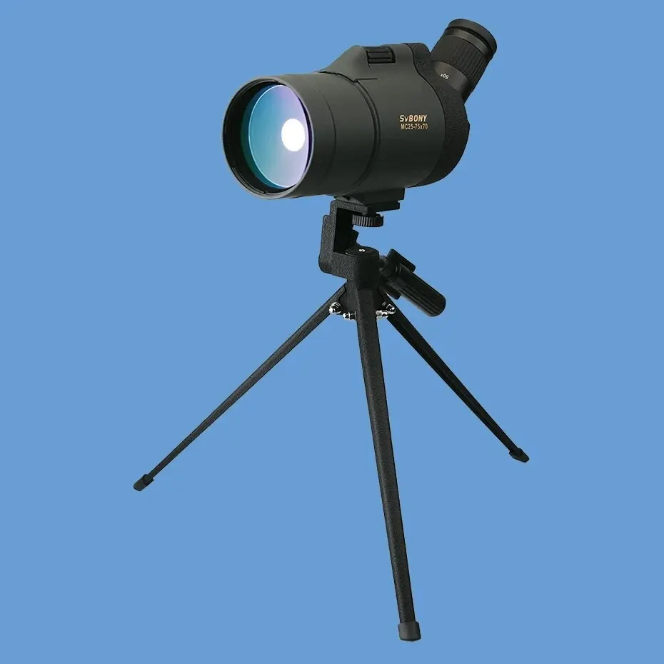 Spotting scope 25-75x70 BAK4 FMC Waterproof for birdwatching with tripod