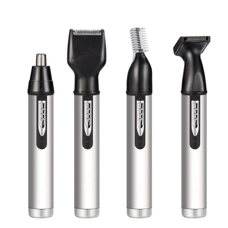 

4 in 1 Electric Nose Hair Trimmers Eyebrow Hair Trimmer Electric Shavers Facial Beard Trimmer Body Hair Removal Clippers Machine