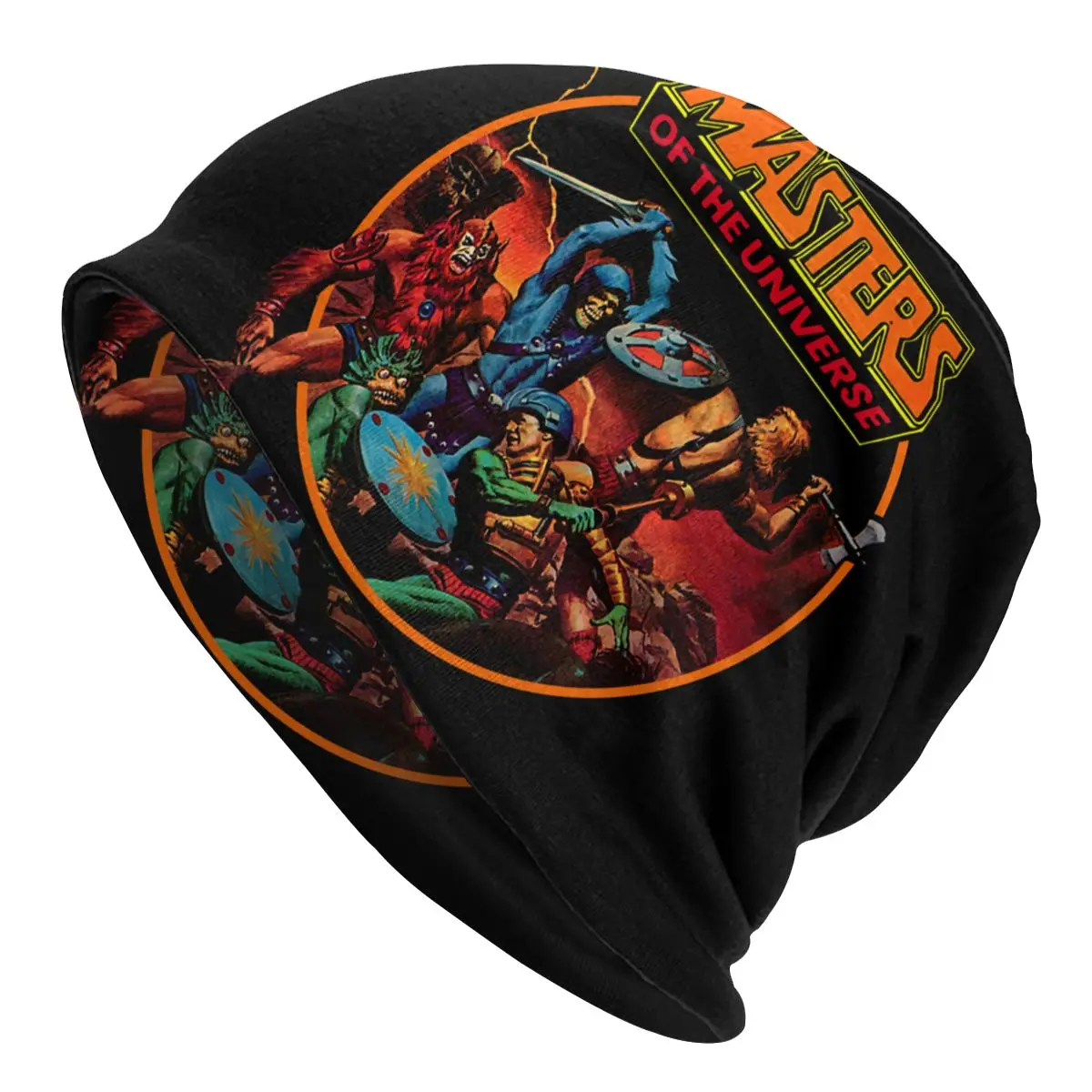 

He Man The Masters Of The Universe Skullies Beanies Winter Slouchy Beanie Hat Skeletor She Ra Beast Knitting Bonnet Cap for Ski