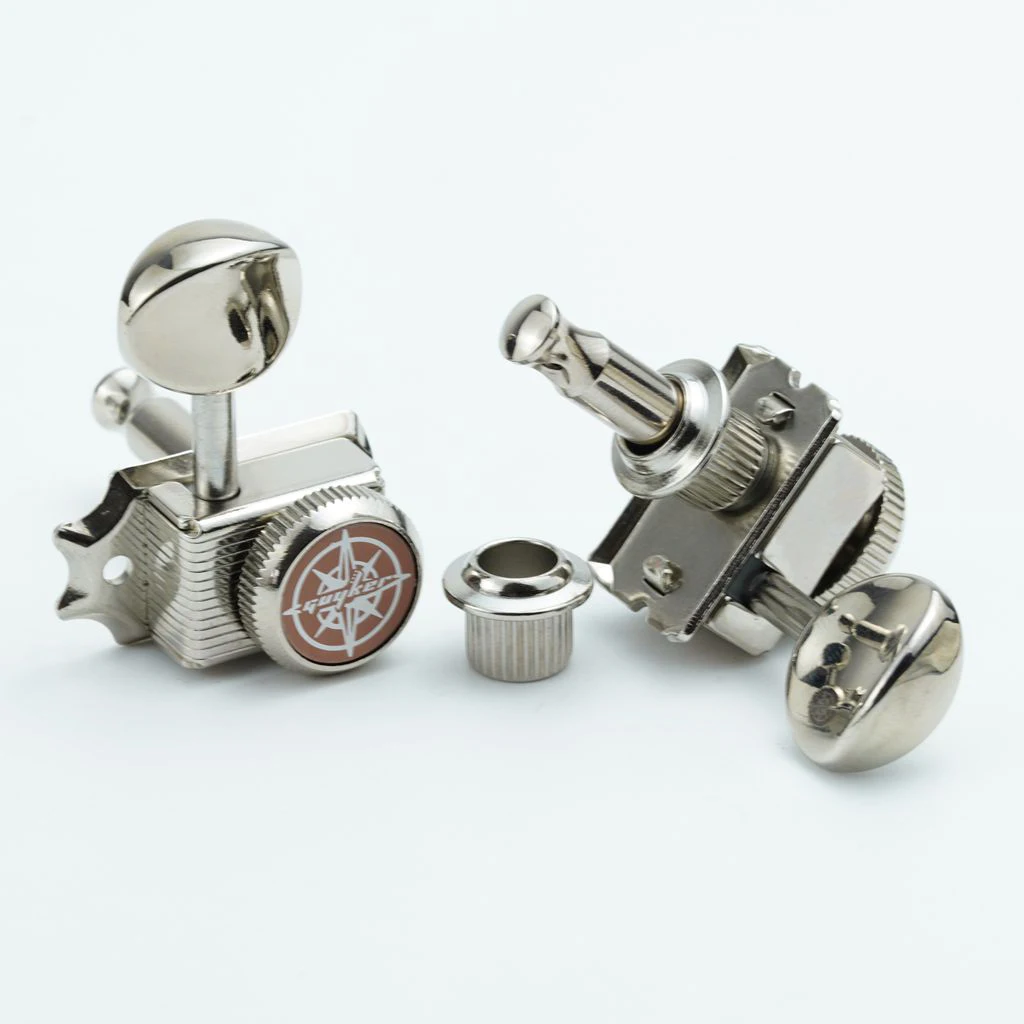 Vintage Nickel/Chrome Lock String Tuners Electric Guitar Machine Heads Tuners for ST TL Guitar Tuning Pegs