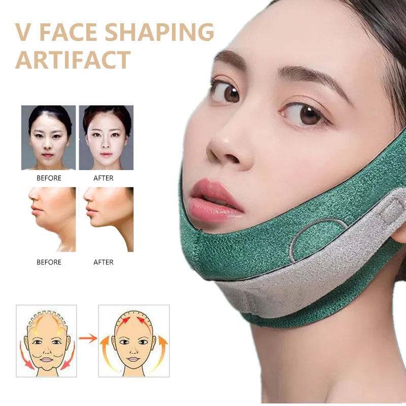 

1Pc Facial Support Tool Women Face-lift Bandage Slim Face Cheek V-Line Lift Up Mask Sleep Bandage Anti Wrinkle Strap Band Beauty