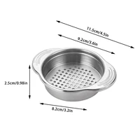 Passoire à canettes en acier inoxydable, passoire à thon, passoire à conserve, égouttoir à huile, passoire à canettes de fruits et légumes de cuisine 6