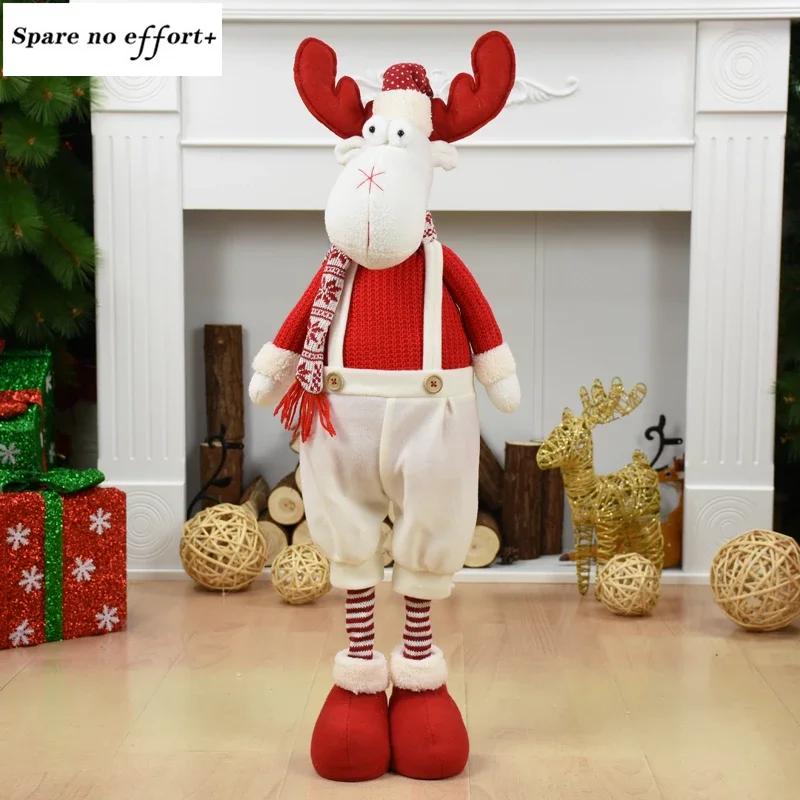 Christmas Decoration for Home Santa Claus Snowman Reindeer Doll Ornaments Pendant Xmas New Year Gift Regalos De Navidad for Home images - 6