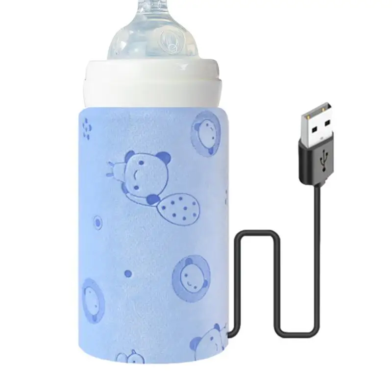 

Portable Bottle Warmer USB Bottle Heated Cover Insulation Cover USB Milk Warmer Bag Nursing Bottle Heat Keeper Heating Sleeve