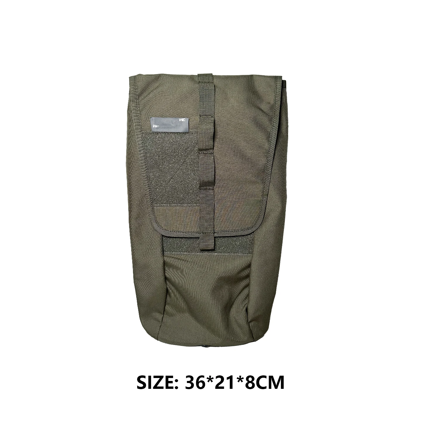 MOLLE 하이드레이션 팩 플레이트 캐리어 다이렉트 36×21cm 2.5-3L 블래더에 적합 흔들림 없는 안정적인 전술용 워터 파우치