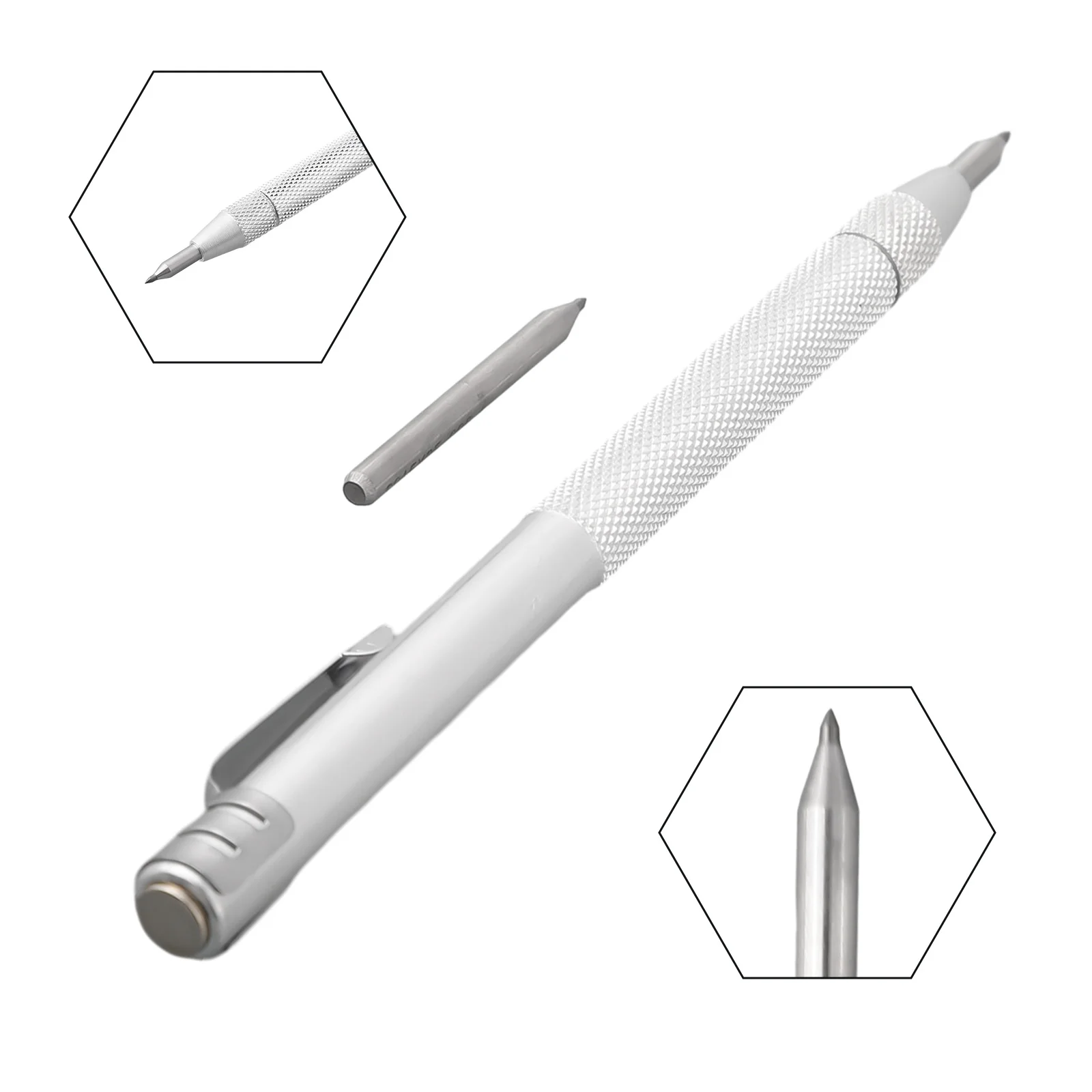 

Durable Scriber Pen Hand Tools Replacement Tungsten Carbide 14cm Carbide Tip Ceramic For Engraving Metal Sheet