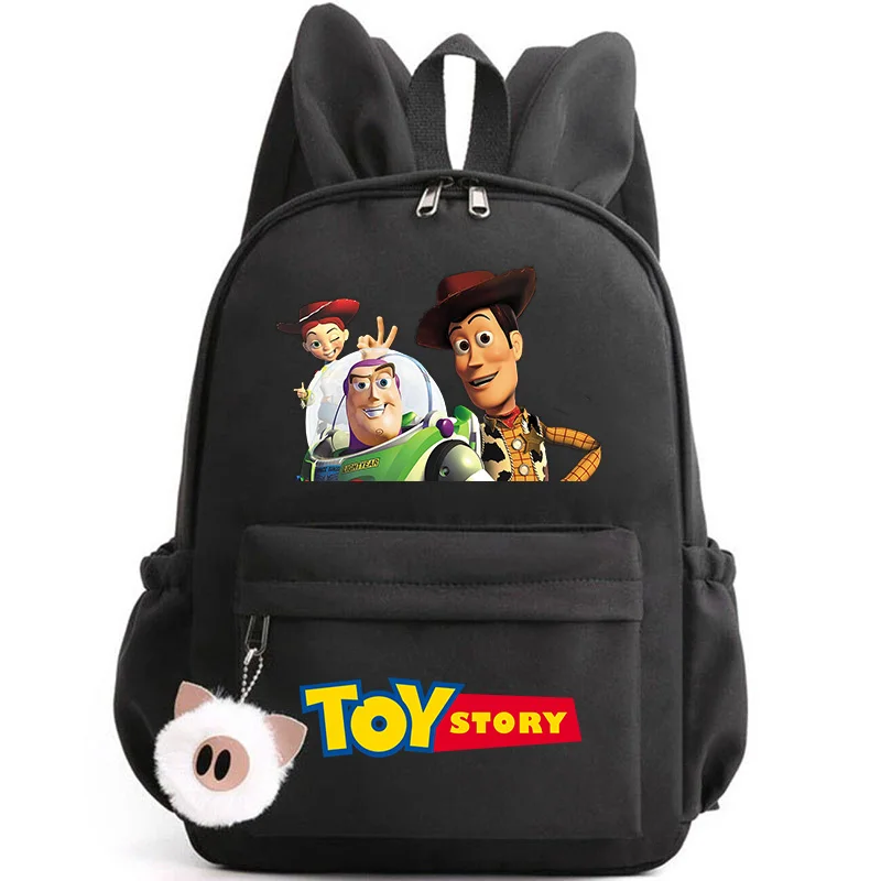 Toy Story Woody Buzz Lightyear Backpack for Girls Boys Teenager Children Rucksack Casual School Bags Travel Backpacks Mochila