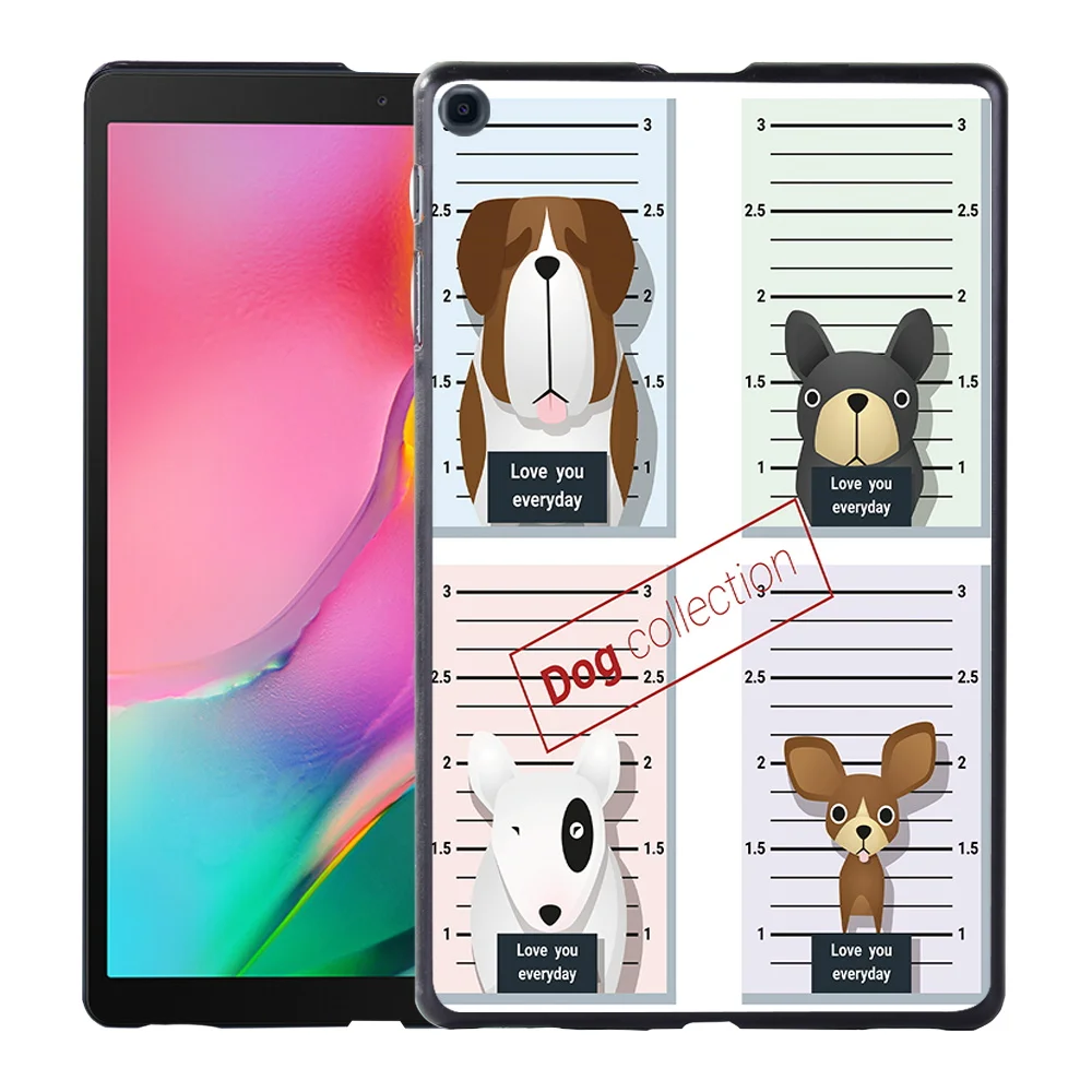 capa tablet para samsung galaxy tab lite cartoon print back shell