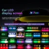 5V USB LED Matrix Pixel Panel Multilingual APP DIY Graffiti Scrolling Text Animation Display Car Remote Truck Devil's Eye Lights 5