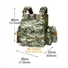 Outdoor 1000D Plate Carrier Quick Release 6094K Tactical Vest Detachable Hunting Protective Adjustable Molle Airsoft Combat Vest 5