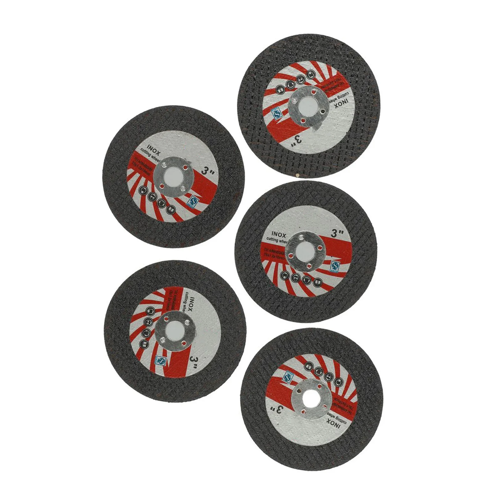 

5pcs 75mm Mini Cutting Disc Circular Resin Grinding Wheel Cutting Disc For Cutting And Polishing Ceramic Tile Wood Stone Steel