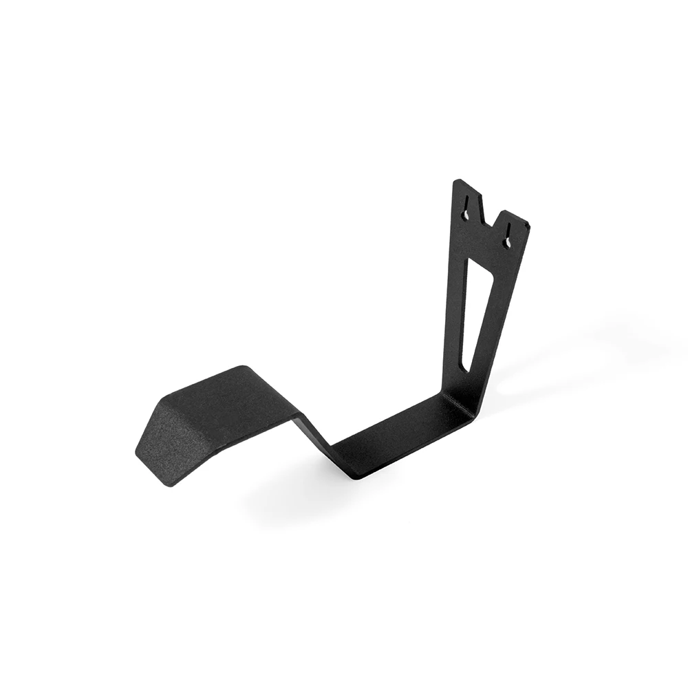 Iron Helmet Holder Hanger Rack Wall Mounted Hook Sandblasting Process 1PC Motorcycle Helmet Rack Punching Wall-mounted Black