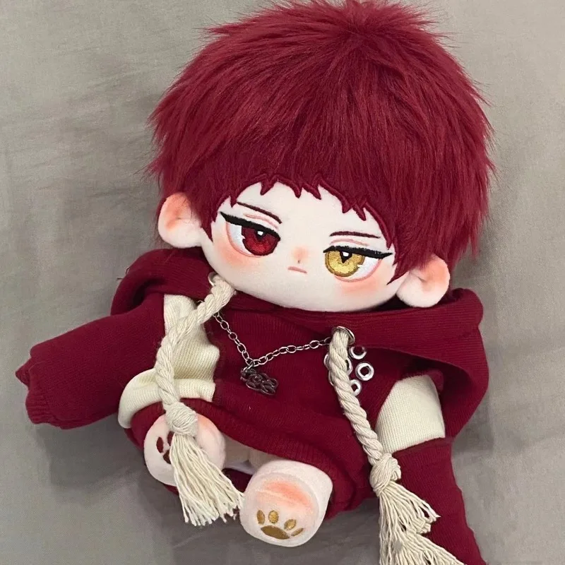 

No Attributes Hong Hong 20cm Plush Doll Hoodie Dress up Cospslay Children's Toys For Girl Anime Toys Xmas Gifts