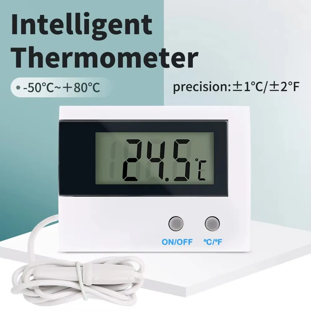 Mini Digital LCD Indoor Temperature Thermometer Meter Gauge