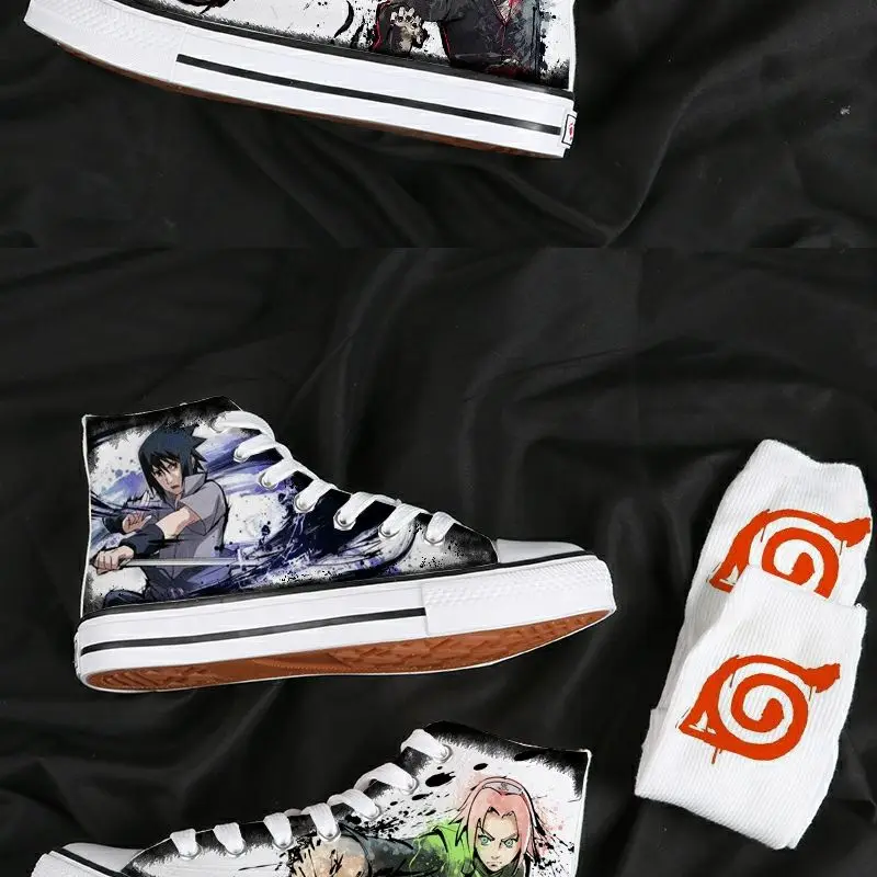 Naruto Canvas Shoes Naruto Canvas Shoes