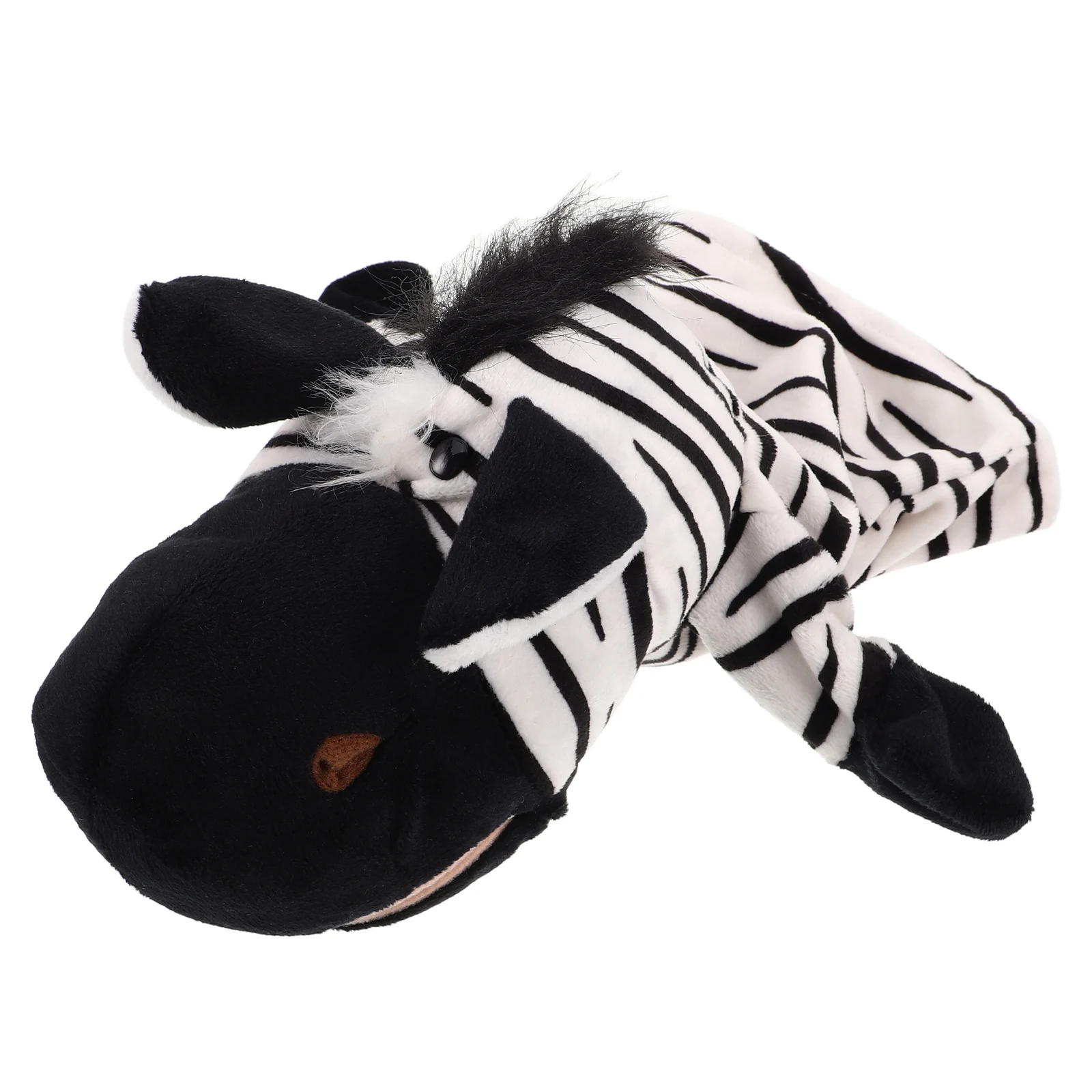 Animal Hand Cute Zebra Finger Puppet For Kids Family Interaction Storytelling Jungle Puppet For Preschool Party Bag