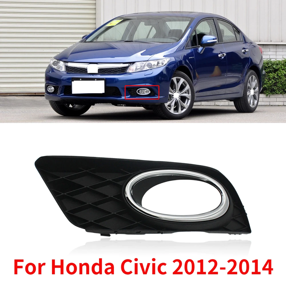 CAPQX For Honda Civic 2012 2013 2014 Auto Front Bumper Fog Light