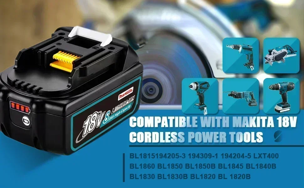 Abeden Ersatz Für Makita Akku 18v 5Ah, 90Wh BL1850B Li-Ion Ersatzakku - Foto 11