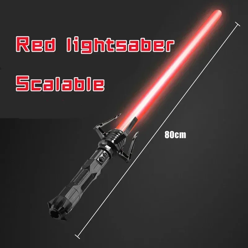 Laser Sword Toy Star Light Sword Luminous Fluorescent Rod Laser Rod Children's Toy War Gift Outdoor Toys Scalable lightsaber toy
