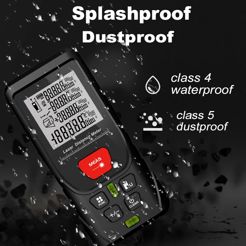 Advanced Digital Laser Distance Meter - Precision Measurement & Rangefinding Tool