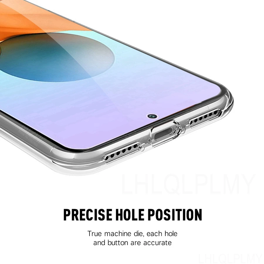Premium Double-Sided Clear Protective Phone Case with 360-Degree Coverage