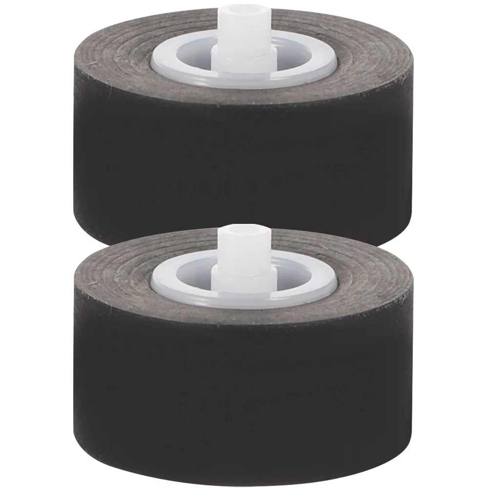 2 Pcs Tape Stereo Player Pinch Roller Recorder Drive Repair Deck Magnetic Voice Cassette for Recorders Radio Supplies Dvd