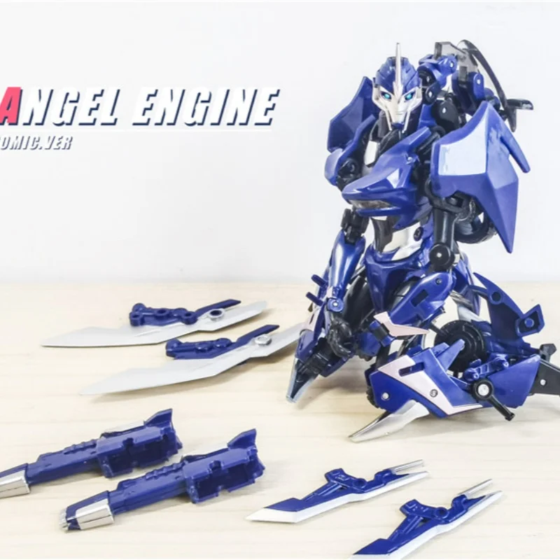 새로운 변신 장난감 아파치 TFP 리더 고품질 PVC 14-18CM 오리지널 컬..