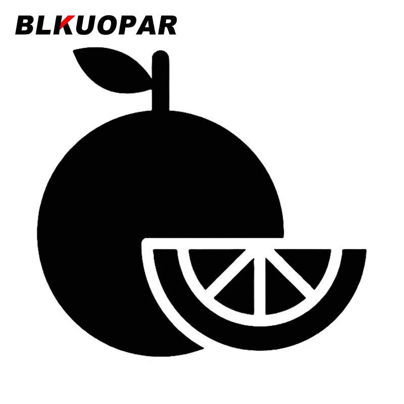 

BLKUOPAR наклейки в виде фруктов и лимона, мотоциклетная доска для серфинга, аниме, водонепроницаемая Солнцезащитная индивидуальность, JDM assсексуары