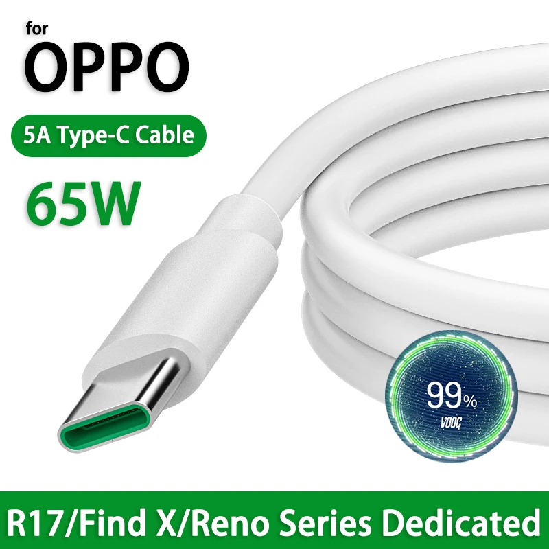 USB C cable 65W 5A USB C Cable Fast Charging Type C Cable OPPO Xiaomi Redmi Huawei Samsung Phone Accessories Data Cord Charger USB