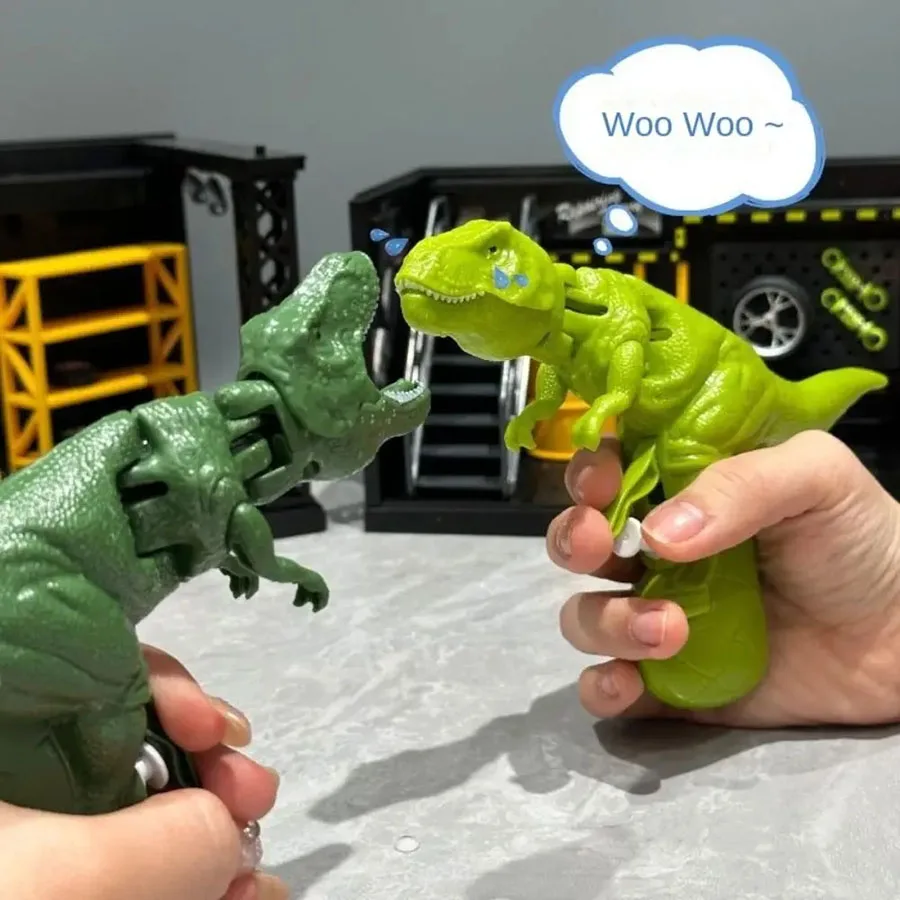 Dinosaur Shake Head Water Spary Toy Children's Water Toys Dino Spray Shooting Pressing Grip Squirt Toy Boy Summer Beach water guns,water toy launcher