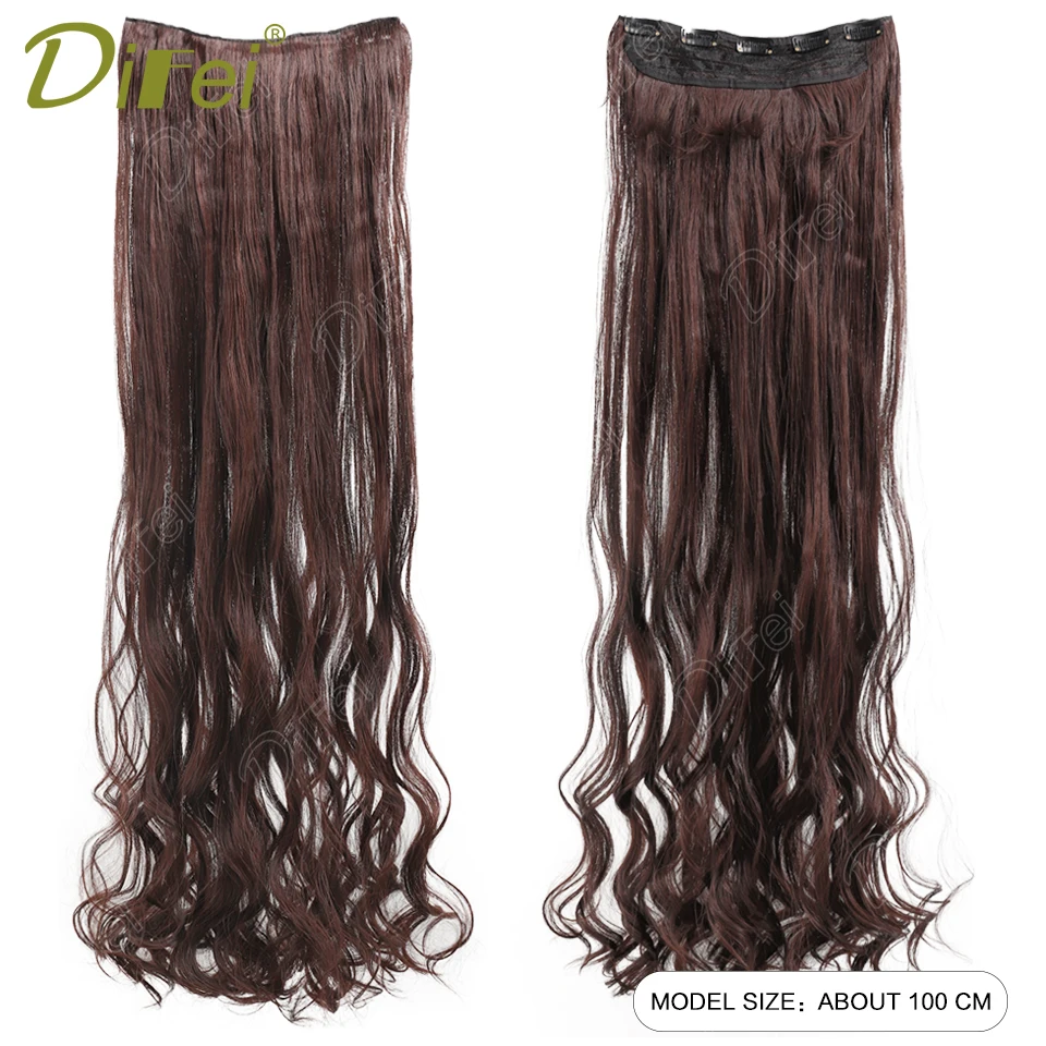 Curly Hair Synthetic Wig Front Lace Large Wave Wig, Center Split