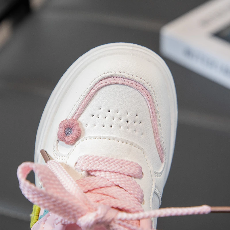 어린이 운동화 2026 봄 신상 캐주얼 워킹 플랫 슈즈  남아 여아 꽃무늬 부드러운 아동 스포츠화