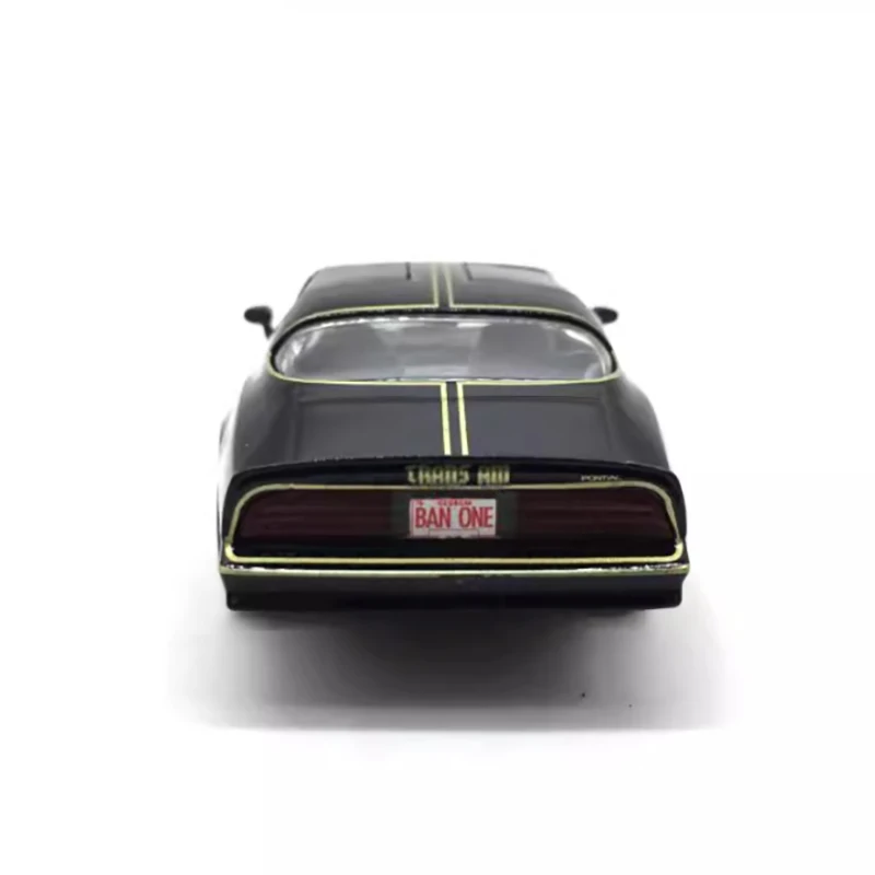 다이캐스트 1:64 스케일 1977 폰티악 파이어버드 합금 자동차 모델 성인 클래식 컬렉션 기념품 디스플레이 선물