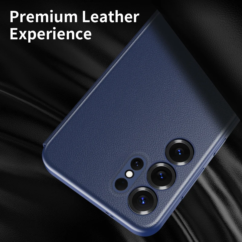 ELVEV Smart Side Window Series Premium PU Leather Drop Protection Phone Case