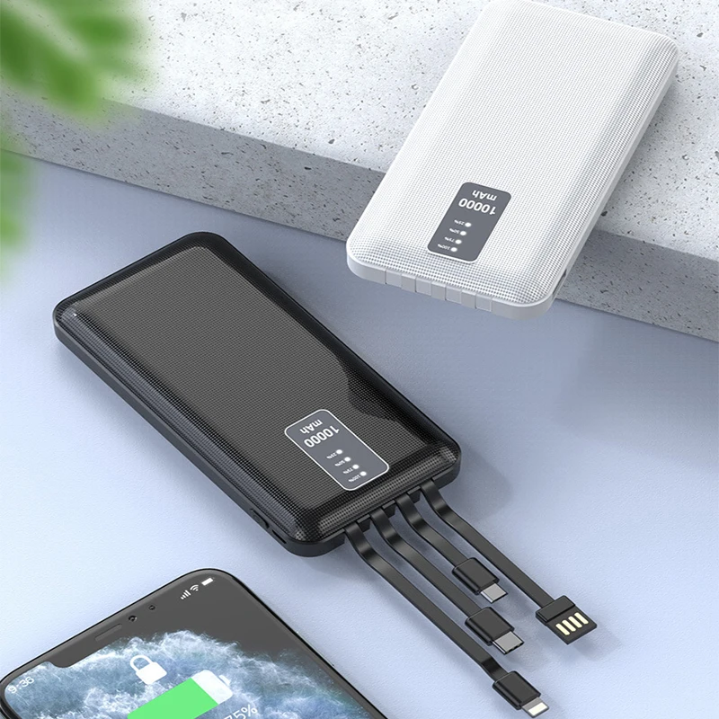 Mince et Légère] Batterie Externe 10000mAh en Mini Taille Power Bank USB C  5V 3A avec l'Affichage LED pour iPhone 13 12 11 S [W59] - Cdiscount  Téléphonie
