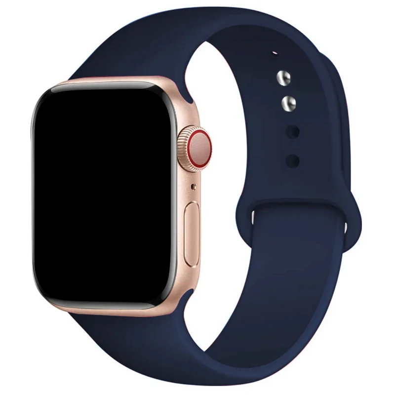 Silicone Sports Band for Smartwatch - Adjustable Loop Bracelet
