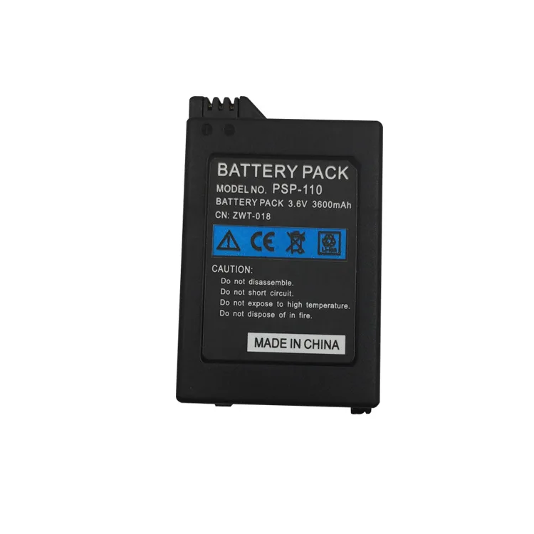 3600mah 3.6V Lithium Rechargeable Battery Battery Pack For Sony PSP2000 PSP3000 PlayStation Gamepad rechargeable lithium batteries