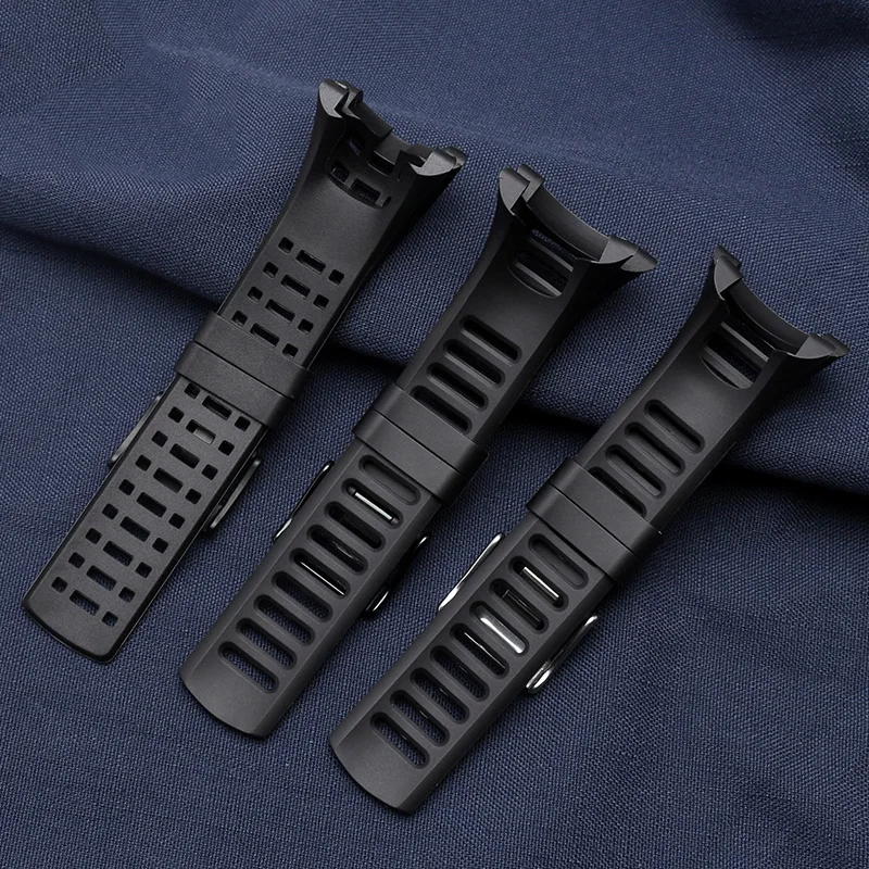 Flexible Rubber Watch Band Replacement Wristband