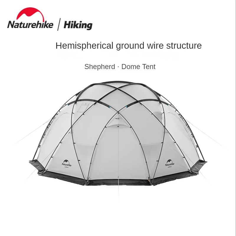 

Naturehike Outdoor Camping Shepherd Dome Tent Outdoor Snow Waterproof Rain Large Space Tent
