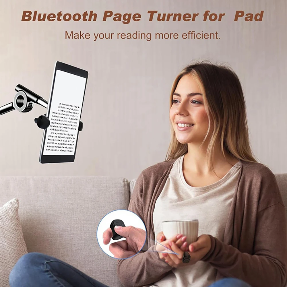 Blutooth Remote Control Button Ring Auto Clicker Finger Remote Mobile Phone Video Remote Control Selfie Stick Camera Controller