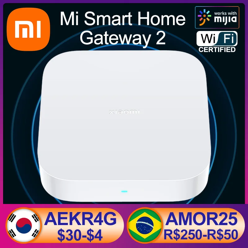 2023OriginalXiaomiMiSmartHomeHubGateway2IntelligentMultimode