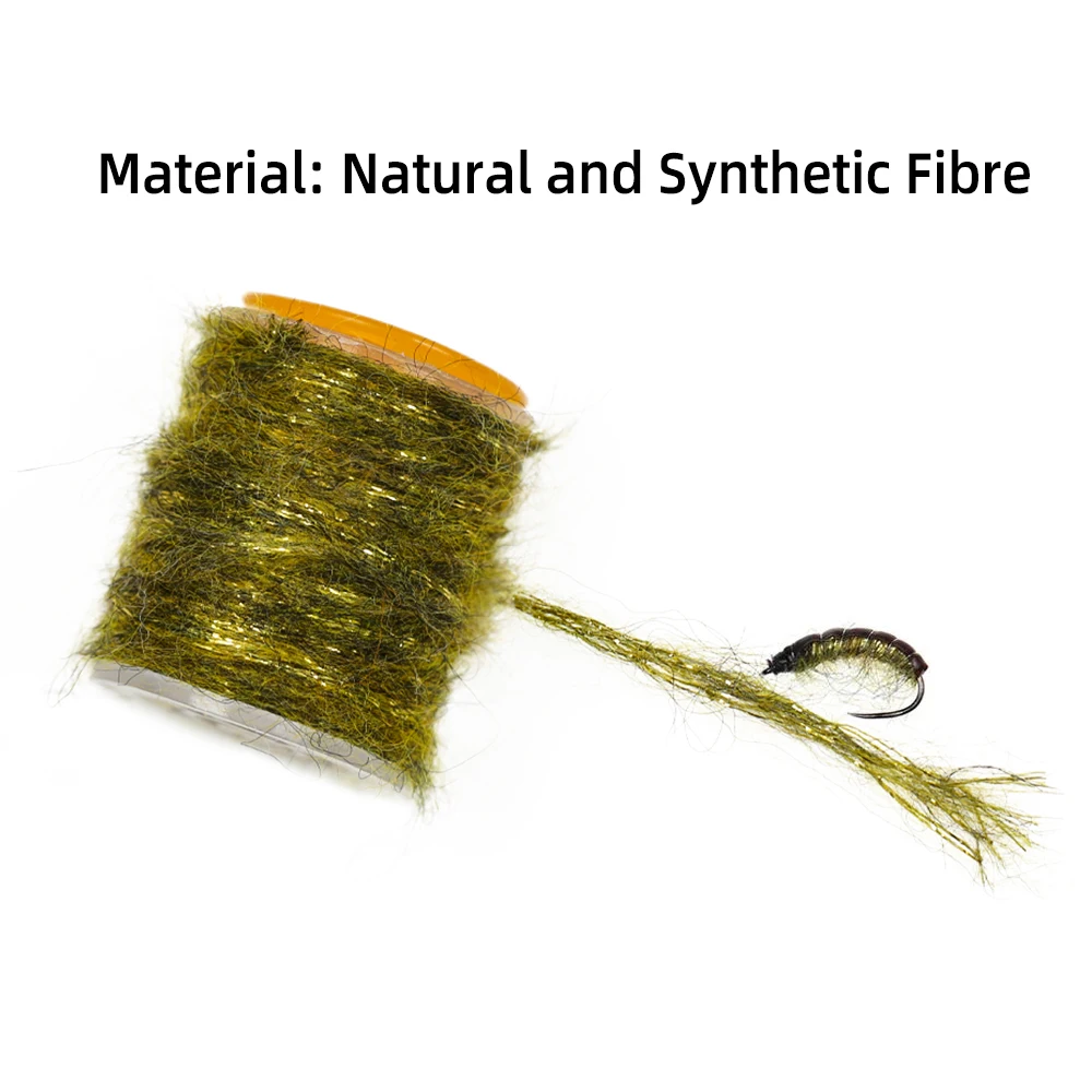 Vibrant Dirty Bug Yarn Set - Premium Mottled Dubbing Thread