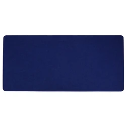 Large Non - Slip Desk Mat - Premium Wool Felt Mouse and Keyboard Surface (Blue A)