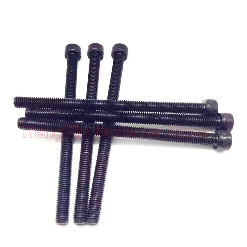 초장형 M14 M16 M18 M20 M24 풀 스레드 육각 소켓 헤드 캡 볼트 스크류 길이 60-450mm 12.9등급 합금강