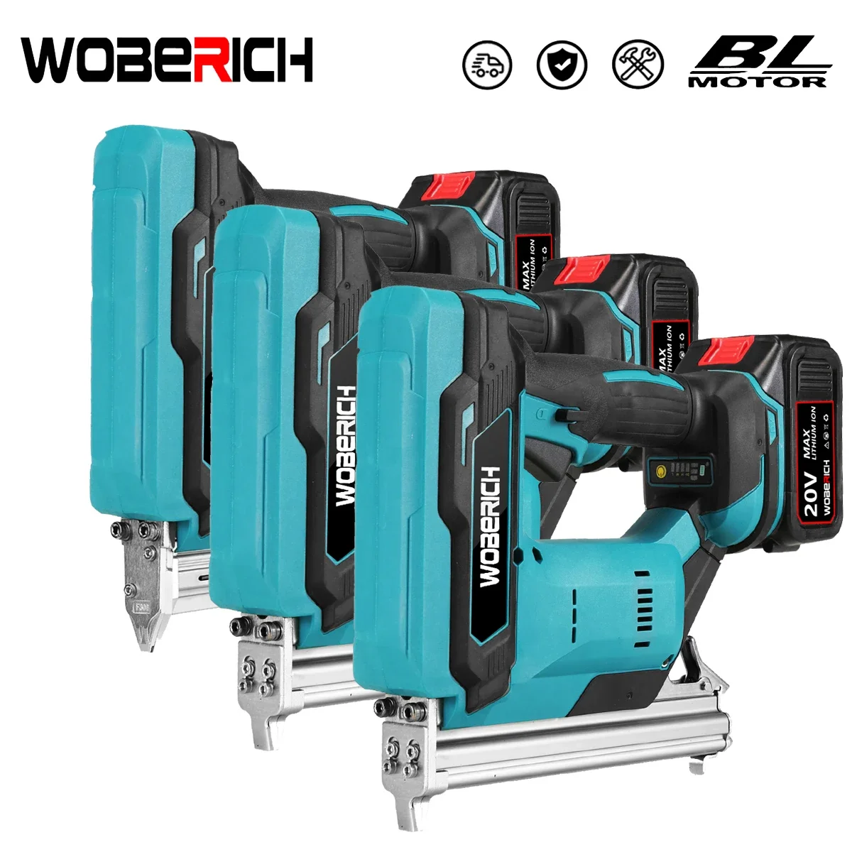 Brushless Wireless Cordless Electric Nail Gun Stapler Nailer Straight U Staples F30 422J 1022J For Makita/WOBERICH Battery ikide drink filter stand water purifier rose gold household straight battery after sales service system more than 3 years