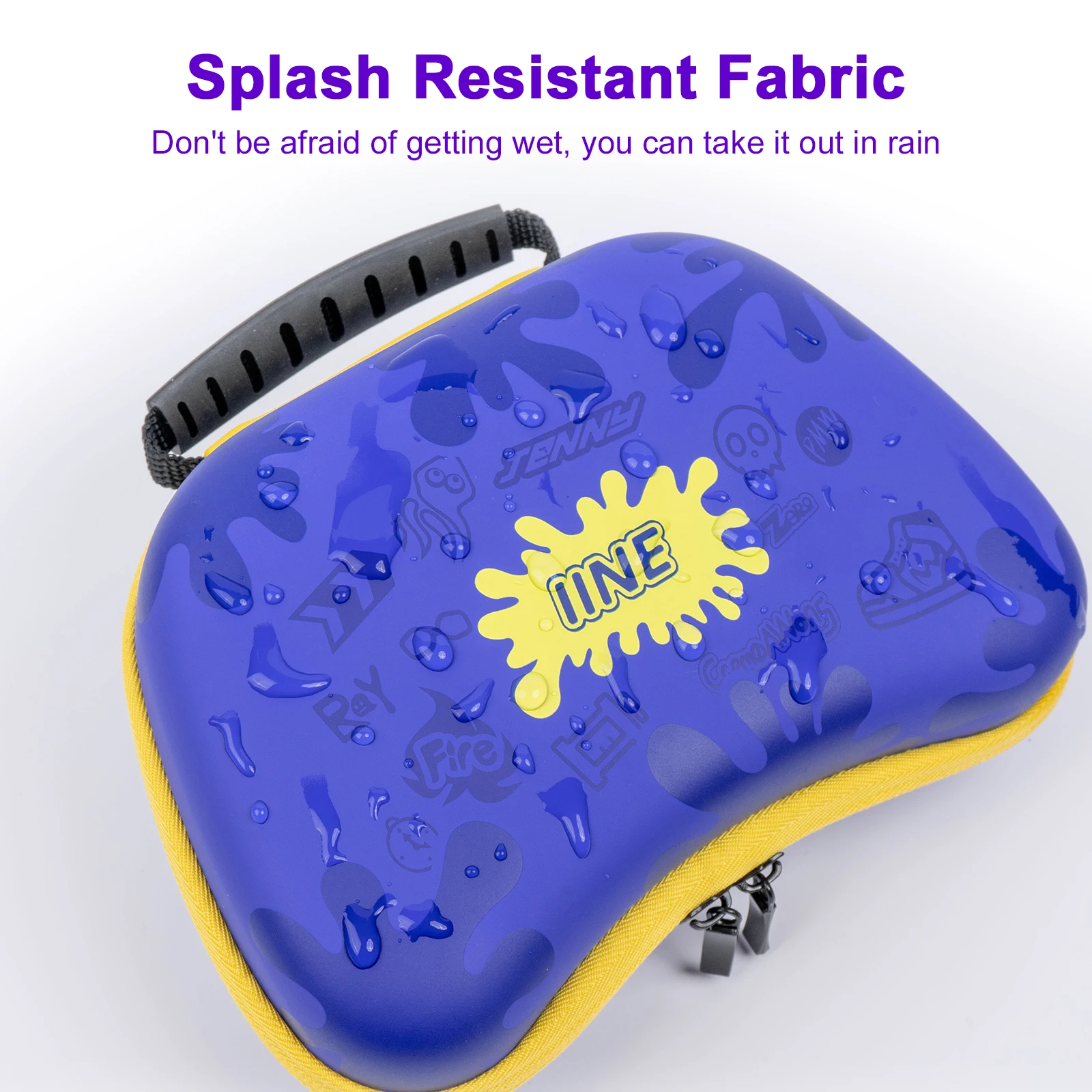 Iine Per Xbox 1/S/X Series Purple Splatoon Controller Storage Bag Compatibile Per Switch Pro Controller