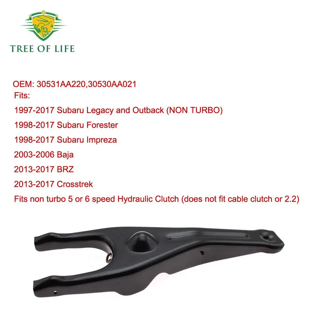 Clutch Release Fork 30531AA220 30531-AA220 30531 AA220 30530AA021 For Subaru Impreza Forester Outback Legacy Baja 1997 -