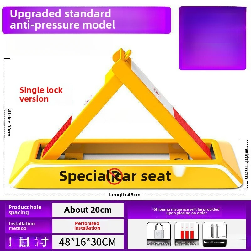 Standard with lock.